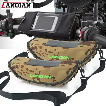 Мотоциклетная камуфляжная водонепроницаемая дорожная сумка на руль с GPS навигацией, Светоотражающая седельная сумка для 790 1090 1290 1190 Adventure